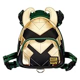 Loungefly Pets Marvel Loki Cosplay Mini Backpack Dog Harness (Large)