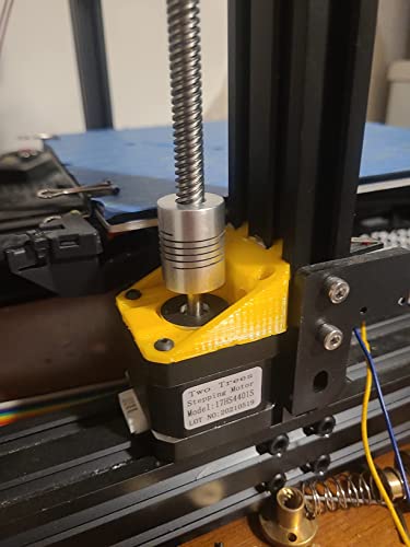 YOTINO 5PCS Flexible Couplings 5mm to 8mm NEMA 17 Shaft Coupler for Creality CR-10 CR-10S S4 S5 Makerbot RepRap Prusa i3 3D Printer Or CNC Machine(Bonus 1pcs M3 Allen Wrench)