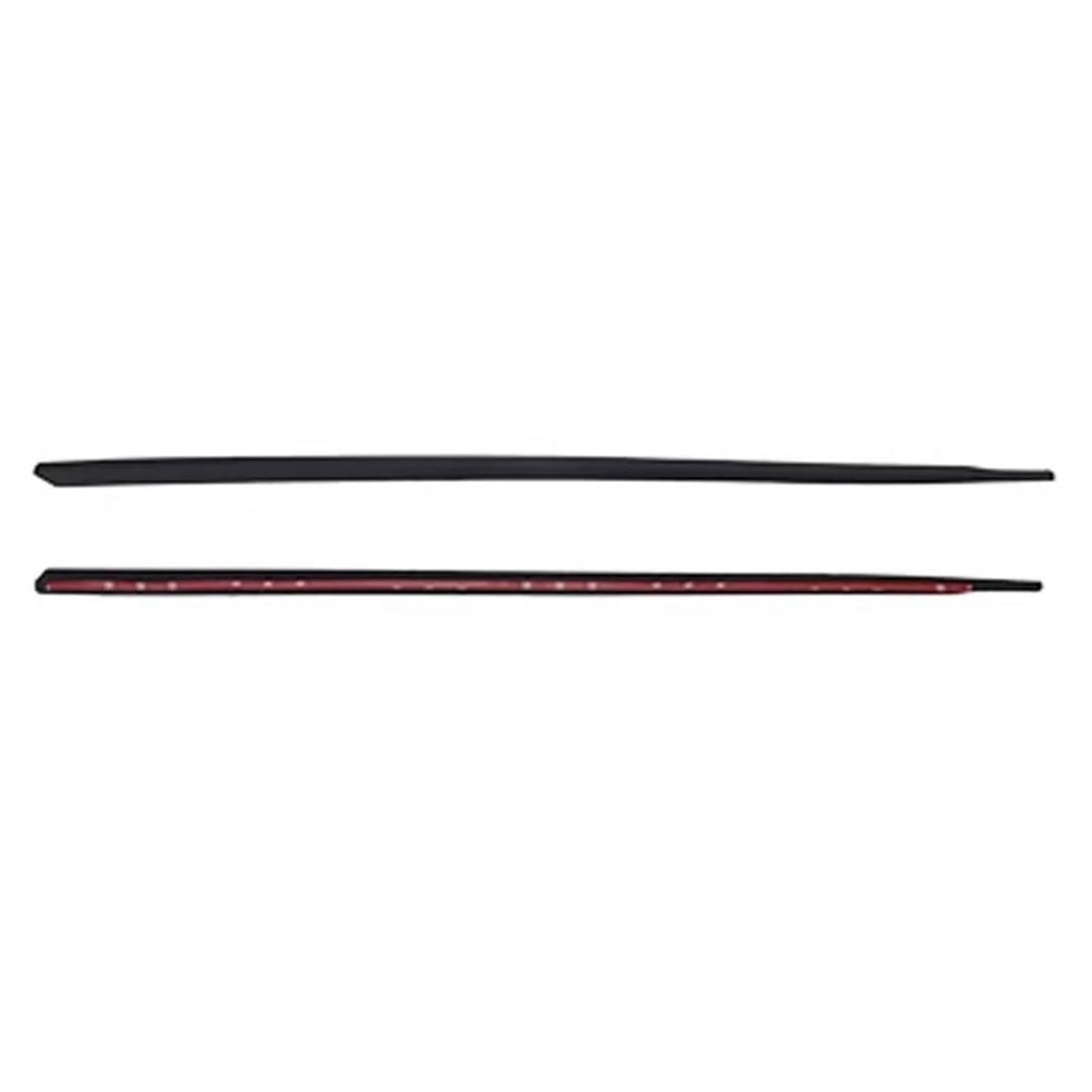 Ajohbm One Color A-Pillar Car Windshield Rubber Seal Dashboard Soundproof Sealing Strip Trim For Land Rover For Defender 90 110 130 2020-2025