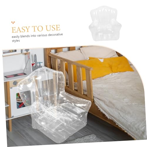 Chaise de camping gonflable en PVC imperméable et transportable