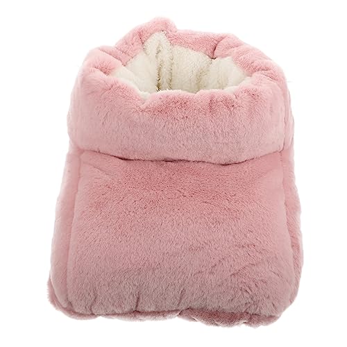 FOYTOKI Professional Heating Shoes Pratical Foot Warmer Rechargeable Foot Warmers Plush Heating Pad for Winter