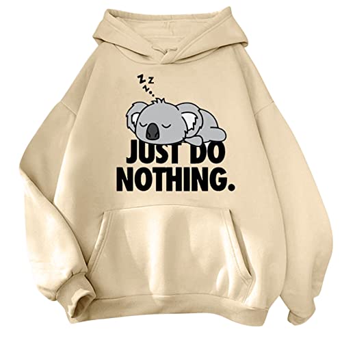 Sweat à capuche femme en coton mélangé avec poche kangourou unie