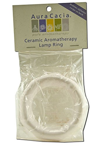 Aura Cacia Accessories Octagon Ceramic Lamp Ring, Pack of 3