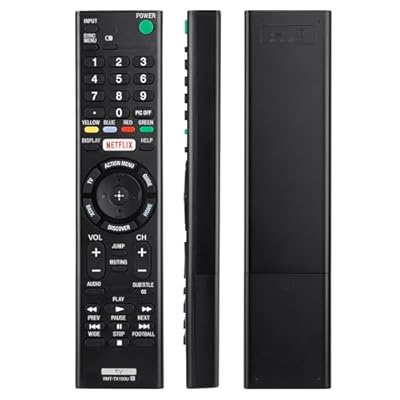 Universal for Sony TV Remote Control Replacement Compatible with Sony Bravia Smart LCD LED HD TVs RMT-TX100U