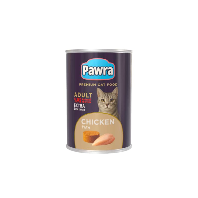 Yetişkin Kedi Tavuk Etli Pate Konserve 400 gr