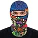 Breathable Sun Protection Balaclava, Trippy Mushroom World Men Women Fashion Versatile Full Face Cover Scarf, Comfort Face Mask Scarf Neckerchief