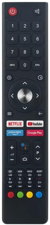 Replacement Remote Control Work for TV/Audio/Projector RMC3365 RM-C3365 for JVC Smart LCD LED HDTV TV