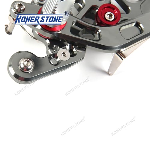 Repose-pieds réglables YZF R6 accessoire moto gris