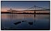 Produktbild City Skyline Krefeld Uerdinger Brücke Wandtattoo Wandsticker Wandaufkleber R1430 Größe 120 cm x 180 cm