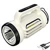 UNROEVS Camping Lantern,Rechargeable Handheld Flashlight & Emergency Light | 1000 Lumens,5 Light Modes,4000mAh with Sidelight&Hook,Flashlight Lantern for Emergency,Outdoor,Power Outage