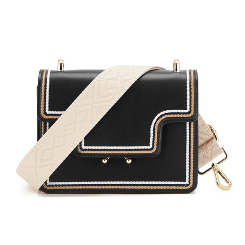 Image of ZOOEASS Wide Shoulder Strap (Solid),Adjustable Replacement Belt Crossbody Canvas Bag Handbag