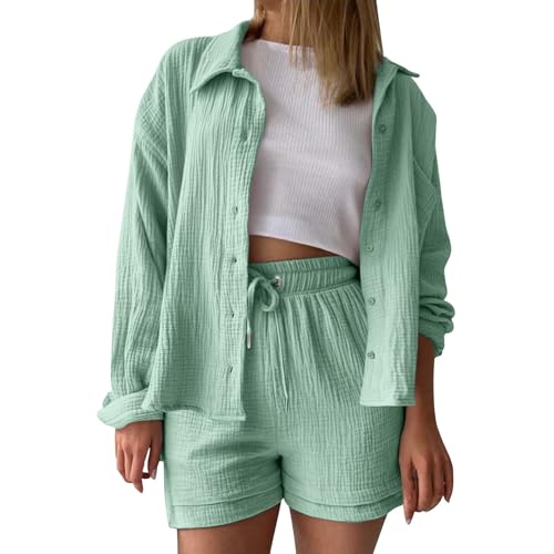 Conjunto de muselina de dos piezas para mujer ideal para bodas y eventos de verano 4