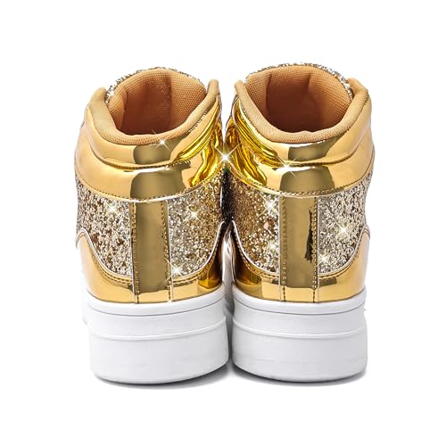 Image of IGxx Women Platform Glitter Sparkly Dressy Sequin Disco Sneakers