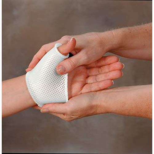 Rolyan Aquaplast-T, 3/32" x 18" x 24" (2.4mm x 46cm x61cm), 1% Perforated, 4 Per Case, Thermoplastic, Versatile Splinting Material, Moderate Resistance to Stretch, Customized Orthoses, &amp; Rigid Splints