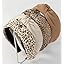 Beige Brown Leopard Head Band