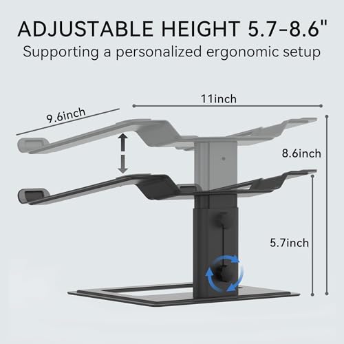 SOUNDANCE Adjustable Aluminum Laptop Stand — view 8