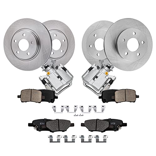 Detroit Axle - Brake Kit for 04-12 Chevrole Malibu, 06-10 Pontiac G6