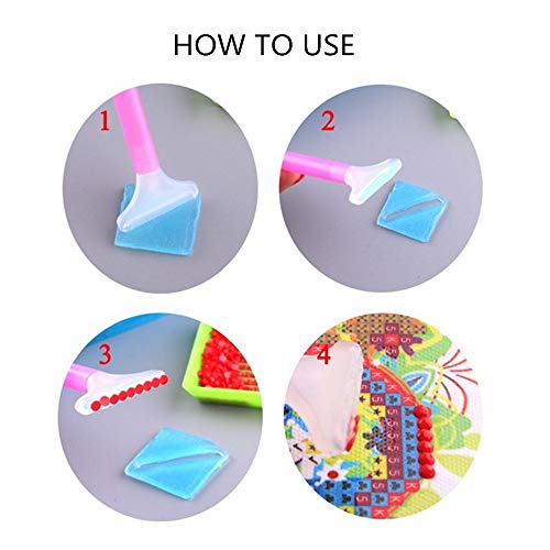 Set Of 12 Diamond Painting Pen With 3 Drill Size 5D Diamond Embroidery Pen Correction Pen For Diy Diamond Rhinestone Painting #TOP2