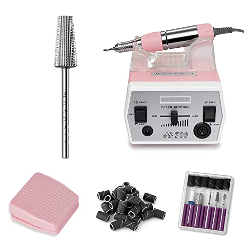 Makartt JD700 Nail Drill Machine Nail Drill Bits Bundle,...