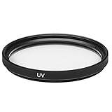 El filtro UV MC de alta calidad de 58 mm es compatible con todas las lentes de cámara con una rosca de Ø 58 mm, p. Ej. Adecuado para Canon EF-S 18-55 a EOS Nikon Reflex SL-S 50 mm Olympus 14-150 a la cámara del sistema OM-D.