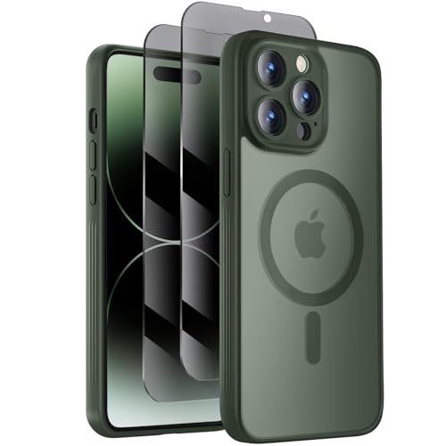 Image of Symcele Designed for iPhone 14 Pro Case, Alpine Green