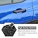 Aunginsy Car Exterior Door Handle Trim Covers Compatible with Subaru WRX 2022-2025/Subaru Crosstrek 2023-2025 Car Outside Front Rear Door Handle Cover Protector Shell ABS Accessories, with Smart Hole