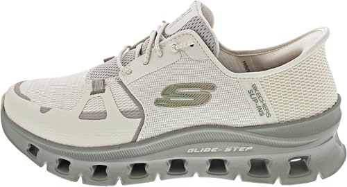 Skechers Baskets Glide-Step Pro pour Homme, Naturel, 42.5 EU