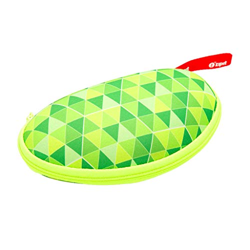 ZIPIT ZPP-GT-SPR Colorz Box & Glasses Case Set, Green Triangles