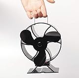 * El ventilador chimenea termodinámica utiliza tecnología termoeléctrica para convertir la diferencia de temperatura en energía eléctrica. Hay un módulo termoeléctrico único en el centro del ventilador. Al calentar, el módulo genera superficies calientes y fríos. La almohadilla térmica fluye en el módulo y genera electricidad para operar el ventilador, por lo que el ventilador no necesita electricidad o batería.
