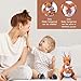 Porridge & Papaya Kangaroo Stuffed Animal | Cuddly Kangaroo Baby Stuffed Animal in Mama Kangaroo Plush | Soft Stuffed Kangaroo to Love | (11 Inch) Kangaroo with Joey (4 Inches)