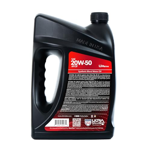 Aceite para motor mezcla sintética ULTRA 1PLUS 20W-50 miniatura 3