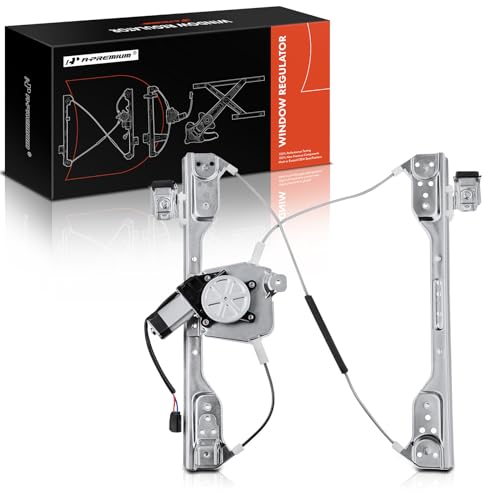 Image of A-Premium Front Passenger Side Power Window Regulator with Motor (2-Pin)