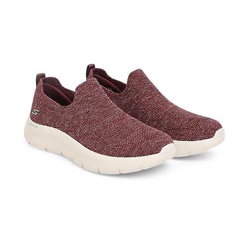 Skechers Skechers Womens Go Walk Flex Vella Walking Shoes, Red, 2 UK (5 US)