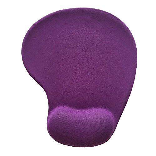 Kxuan Gel Mouse Pad with Wrist Rest MO303 (Purple)