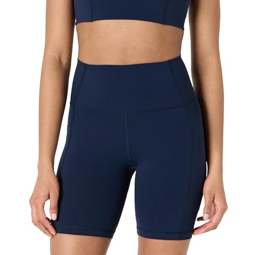 Image of Amazon Essentials Women's Active FormFlex Buttery Soft High Waist Biker Shorts