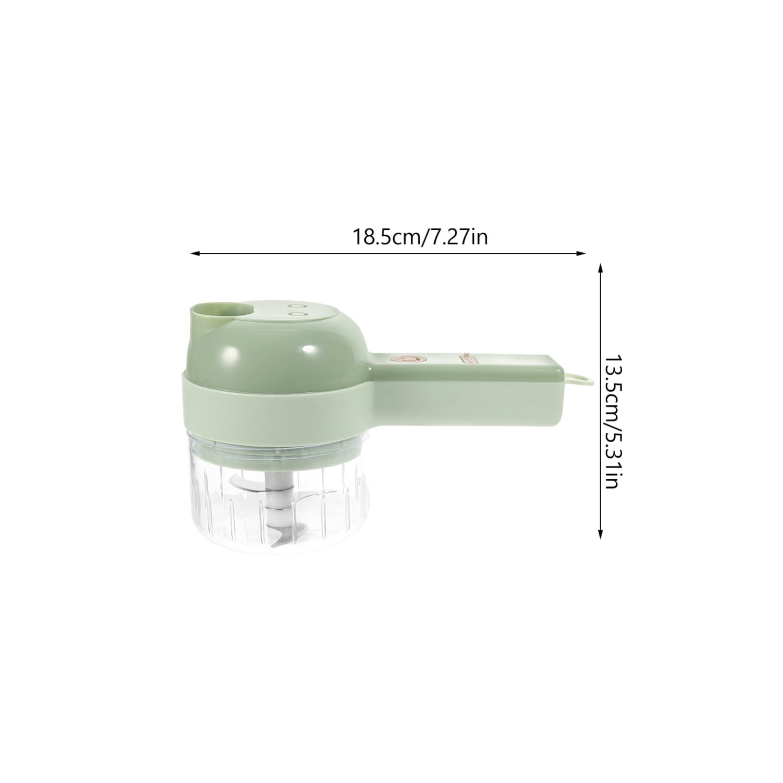 Ciieeo Electric Vegetable Slicer Garlic Mincer Electric Garlic Masher 9pcs Kitchen Tool Set Lightweight Saves Time