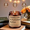 LEADO Smells Like a Published Author Candle - Creative Gifts for Writers, Congrats New Author Gifts for Women, Men - Mothers Day, Literary, Writing Present for Book Writer, Novelist, Poet, Playwright #2