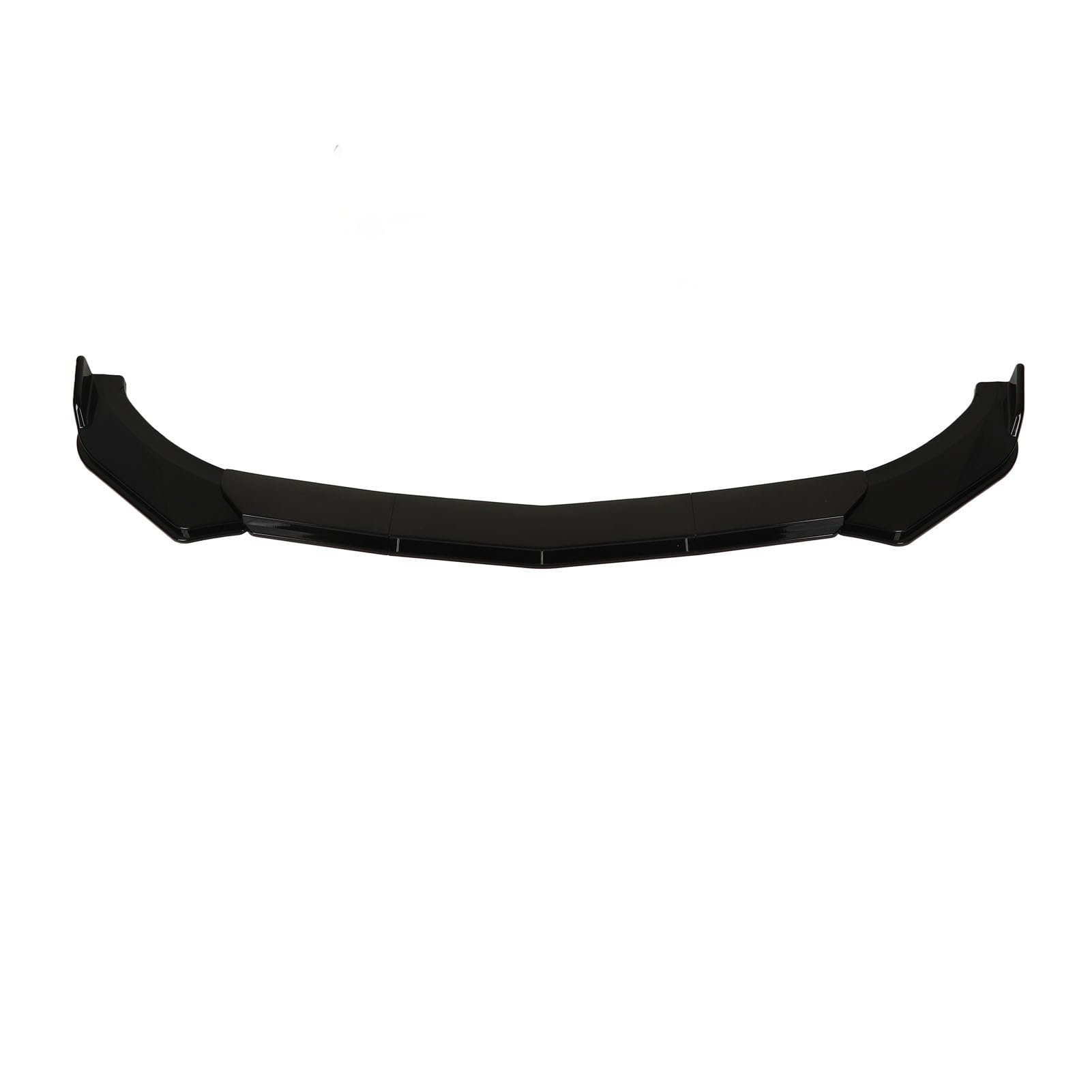Kit Corpo Labbro Auto Universale, Splitter Spoiler Paraurti Anteriore, Protezione Diffusore Splitter Spoiler Paraurti Anteriore ABS per Auto (Nero)