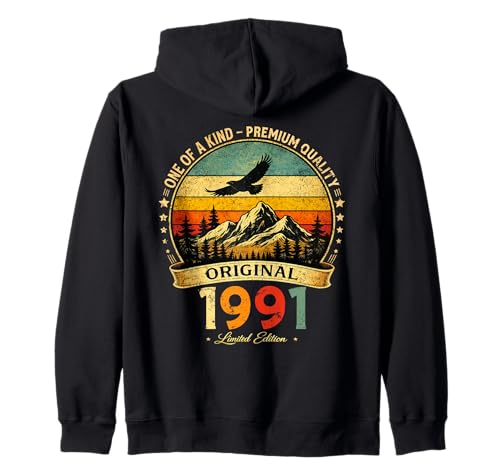 35�� �a���� �v���[���g [�j��/����] Vintage 1991�N 1991�N���܂� ���g���f�U�C���u�����h �W�b�v�p�[�J�[