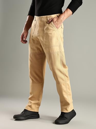 Image of Thomas Scott Men's Relaxed Fit Cotton Chino Trousers