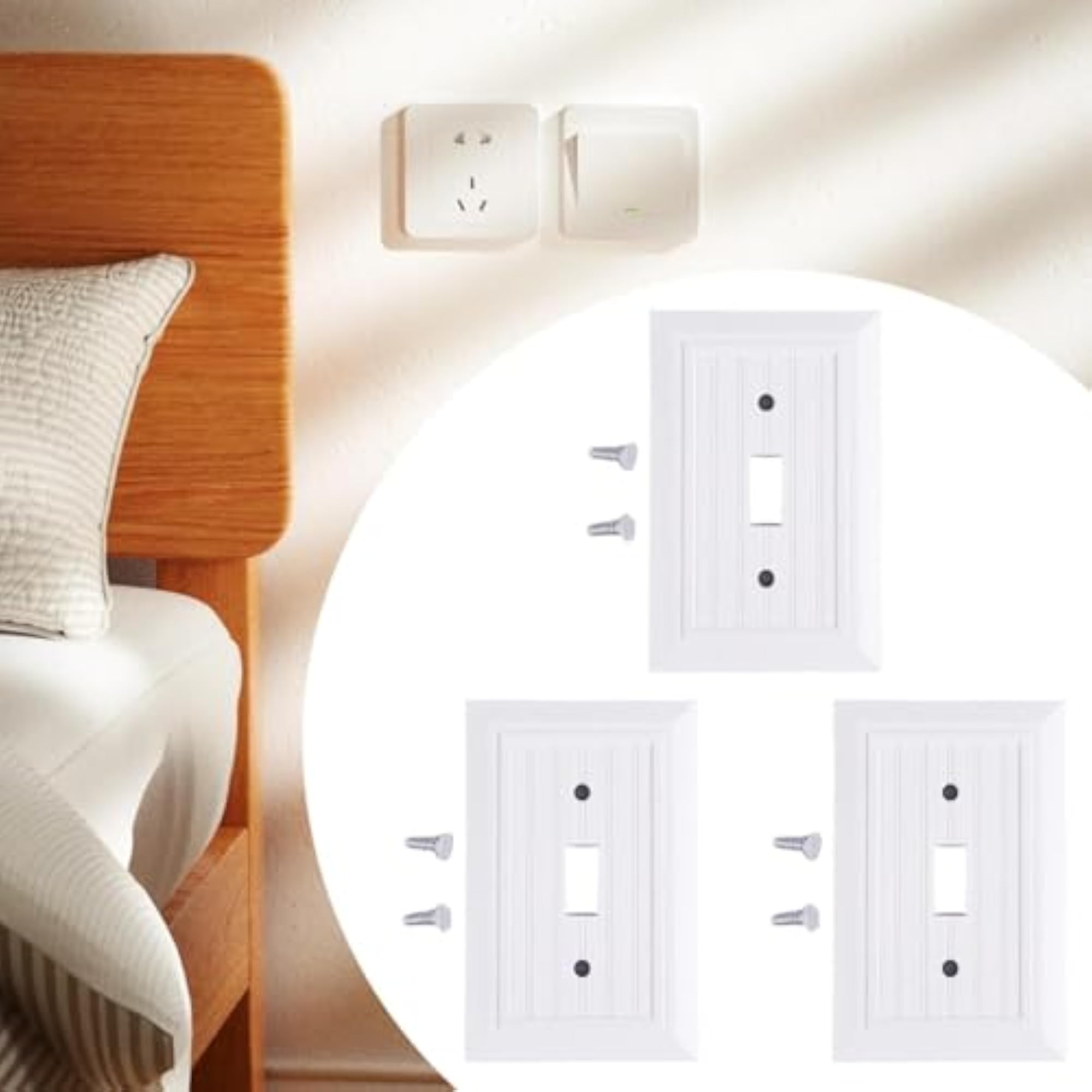 3X Electric Outlet Cover Plates for Outdoor Electrical Outlets
