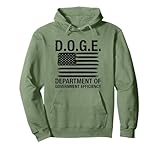 DOGE D.O.G.E. Department Of Government Efficiency Pullover Hoodie