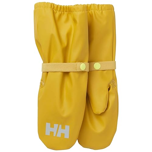 Kinder Unisex Helly Hansen K Bergen Fleece Pu Mittens, Essential Gelb, 4