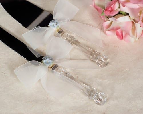 Hydrangea Bouquet Wedding Cake Server Set: image 3