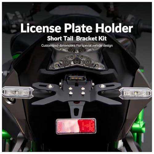 Support de plaque Kawasaki Z900 2017-2024 montage sans modification
