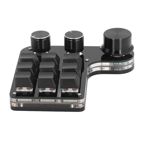 Mini clavier de jeu macro programmable 9 touches pour résoudre le manque de raccourcis - 7
