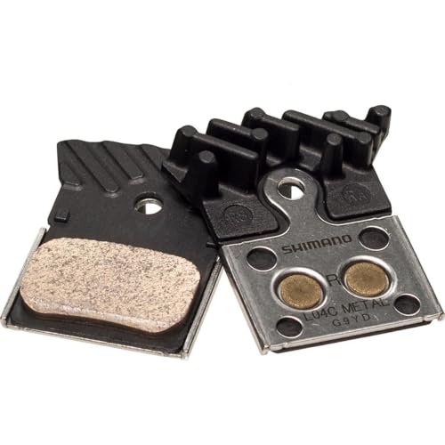 Shimano L04C DISC Brake PAD-Metal W/FIN & Spring, 1 Pair