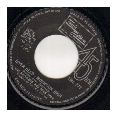 SUPREMES AND FOUR TOPS - RIVER DEEP MOUNTAIN HIGH - 7 inch vinyl / 45