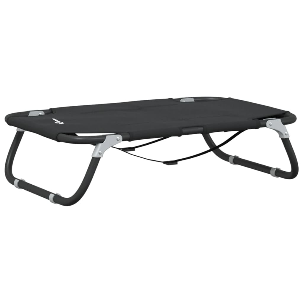 Cuccia pieghevole per cani in tessuto Oxford e acciaio, 70 x 46 x 18 cm, portata fino a 11 kg, per esterni, antiscivolo, pieghevole, ideale per viaggi, cuccioli, anziani, artrosi
