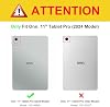 FINTIE Funda tipo Folio para Onn. Tablet Pro de 11" (Modelo 2024 100146660) | Cubierta protectora de cuero vegano premium con soporte y porta lápiz compatible con Onn Pro 11 pulgadas Gen4 (Mármol lila) 4